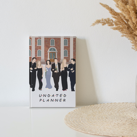 Friends walk undated Planner