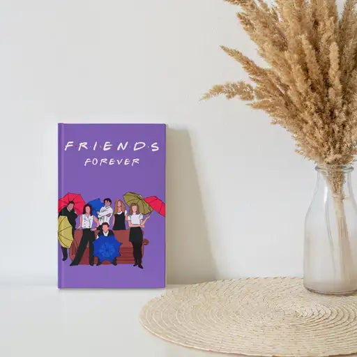 Friends Forever Ruled Journal