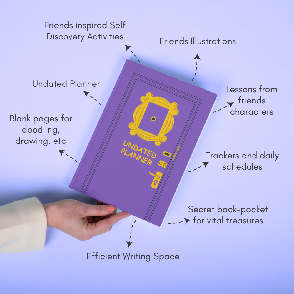 Friends door undated Planner