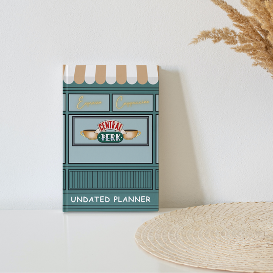Central Perk Friends undated Planner