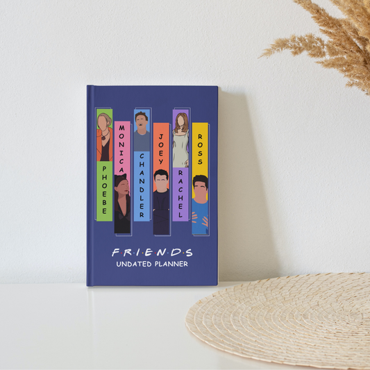 Friends characters undated Planner
