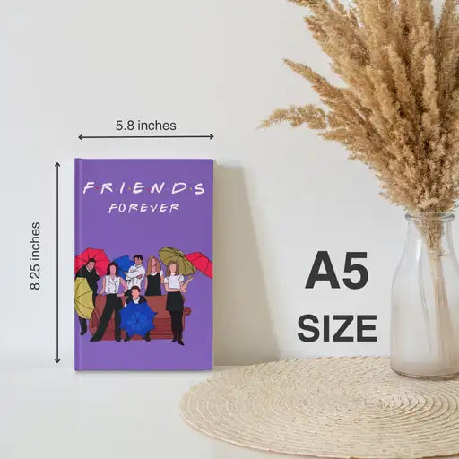 Friends Forever Ruled Journal