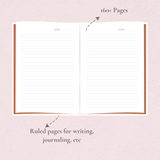 Coffee Date Ruled Journal